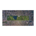 USA NY Aerial Print on Wrapped Canvas (6"H x 12"W x 1.5"D)