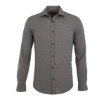 Adam Long Sleeve Button Up Shirt // Beige (XL)