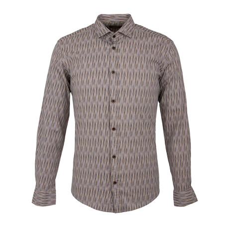 Jack Long Sleeve Button Up Shirt // Beige (XS)