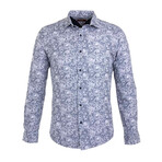 Andrew Long Sleeve Button Up Shirt // Blue (S)