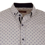Peter Short Sleeve Button Up Shirt // Cream (S)