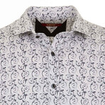 David Long Sleeve Button Up Shirt // White (2XL)