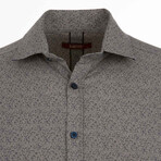 Adam Long Sleeve Button Up Shirt // Beige (M)