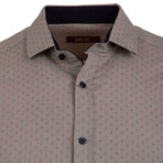 Jake Long Sleeve Button Up Shirt // Beige (2XL)