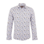Finn Long Sleeve Button Up Shirt // White (S)
