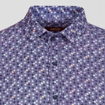 Erik Long Sleeve Button Up Shirt // Dark Blue (S)