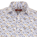Finn Long Sleeve Button Up Shirt // White (M)
