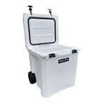 Camp-Zero® Premium Cooler // 50 Liter // White