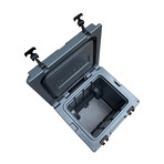 Camp-Zero® Premium Cooler // 50 Liter // Gray