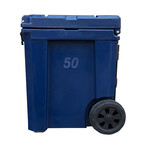 Camp-Zero® Premium Cooler // 50 Liter // Navy