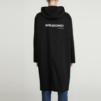 Camaro Long-Line Raincoat // Black (XL)