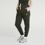 Drawstring Jogger Sweatpants // Olive (XL)