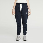 Drawstring Jogger Sweatpants // Navy (L)