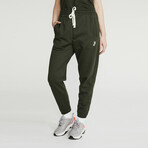 Drawstring Jogger Sweatpants // Olive (XL)