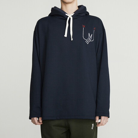 Welder Hoodie // Navy (S)