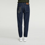 Airbrush Noble Donkey Jeans // Dark Blue (40)