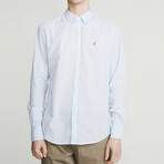 Key Long Sleeve Button-Up Shirt // Sky Blue (M)