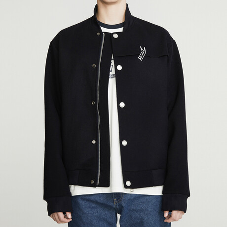 Extractor Bomber Jacket // Navy (S)