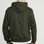 Noble Donkey Hoodie // Olive (M)