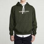 Noble Donkey Hoodie // Olive (M)