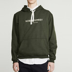 Noble Donkey Hoodie // Olive (M)