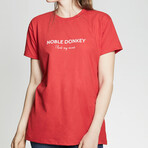 Noble Donkey Tee // Red (M)