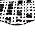 Rockefeller Vinyl Office Accessories // Leith (Mouse Pad - 7.7"Ø)