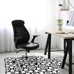 Rockefeller Vinyl Office Accessories // Benjamin (Mouse Pad - 7.7"Ø)