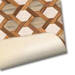 Marquetry Vinyl Office Accessories // Fabio (Mouse Pad - 7.7"Ø)