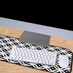 Rockefeller Vinyl Office Accessories // Leith (Mouse Pad - 7.7"Ø)