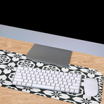 Rockefeller Vinyl Office Accessories // Benjamin (Mouse Pad - 7.7"Ø)