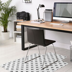 Rockefeller Vinyl Office Accessories // Marino (Mouse Pad - 7.7"Ø)