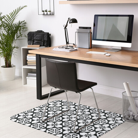 Rockefeller Vinyl Office Accessories // Benjamin (Mouse Pad - 7.7"Ø)