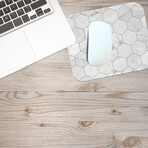 Raw Vinyl Office Accessories // Carl (Mouse Pad - 7.7"Ø)