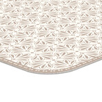 Classic Neutral Vinyl Office Accessories // Fergus (Mouse Pad - 7.7"Ø)