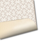 Classic Neutral Vinyl Office Accessories // Fergus (Mouse Pad - 7.7"Ø)