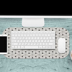 Rockefeller Vinyl Office Accessories // Jacques (Mouse Pad - 7.7"Ø)