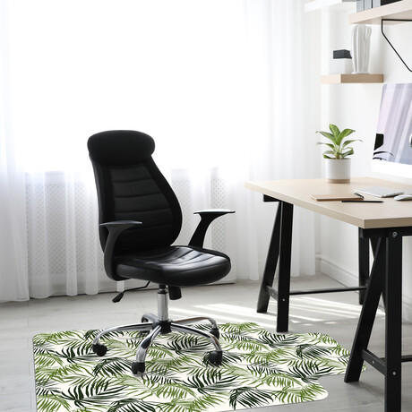 Exotic Vinyl Office Accessories // Hall (Mouse Pad - 7.7"Ø)
