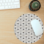 Rockefeller Vinyl Office Accessories // Jacques (Mouse Pad - 7.7"Ø)