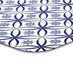 Cyclades Vinyl Office Accessories // Alberico (Mouse Pad - 7.7"Ø)