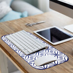 Cyclades Vinyl Office Accessories // Alberico (Mouse Pad - 7.7"Ø)