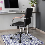 Cyclades Vinyl Office Accessories // Alberico (Mouse Pad - 7.7"Ø)