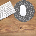 Rockefeller Vinyl Office Accessories // Sheridan (Mouse Pad - 7.7"Ø)