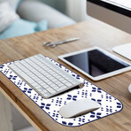 Cyclades Vinyl Office Accessories // Ivan (Mouse Pad - 7.7"Ø)