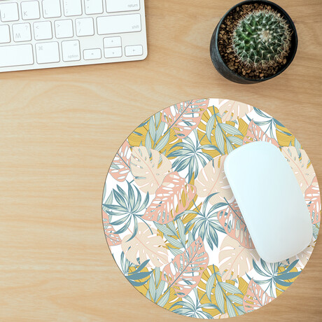 Exotic Vinyl Office Accessories // Chip (Mouse Pad - 7.7"Ø)