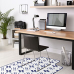 Cyclades Vinyl Office Accessories // Ivan (Mouse Pad - 7.7"Ø)