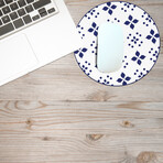 Cyclades Vinyl Office Accessories // Ivan (Mouse Pad - 7.7"Ø)