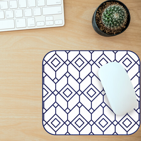 Cyclades Vinyl Office Accessories // Hector (Mouse Pad - 7.7"Ø)