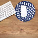 Cyclades Vinyl Office Accessories // Rowen (Mouse Pad - 7.7"Ø)