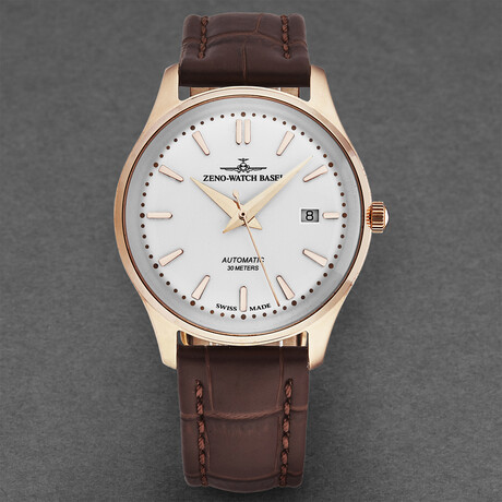Zeno Jules Classic Automatic // 4942-2824-PGRG2 - Swiss timepieces ...